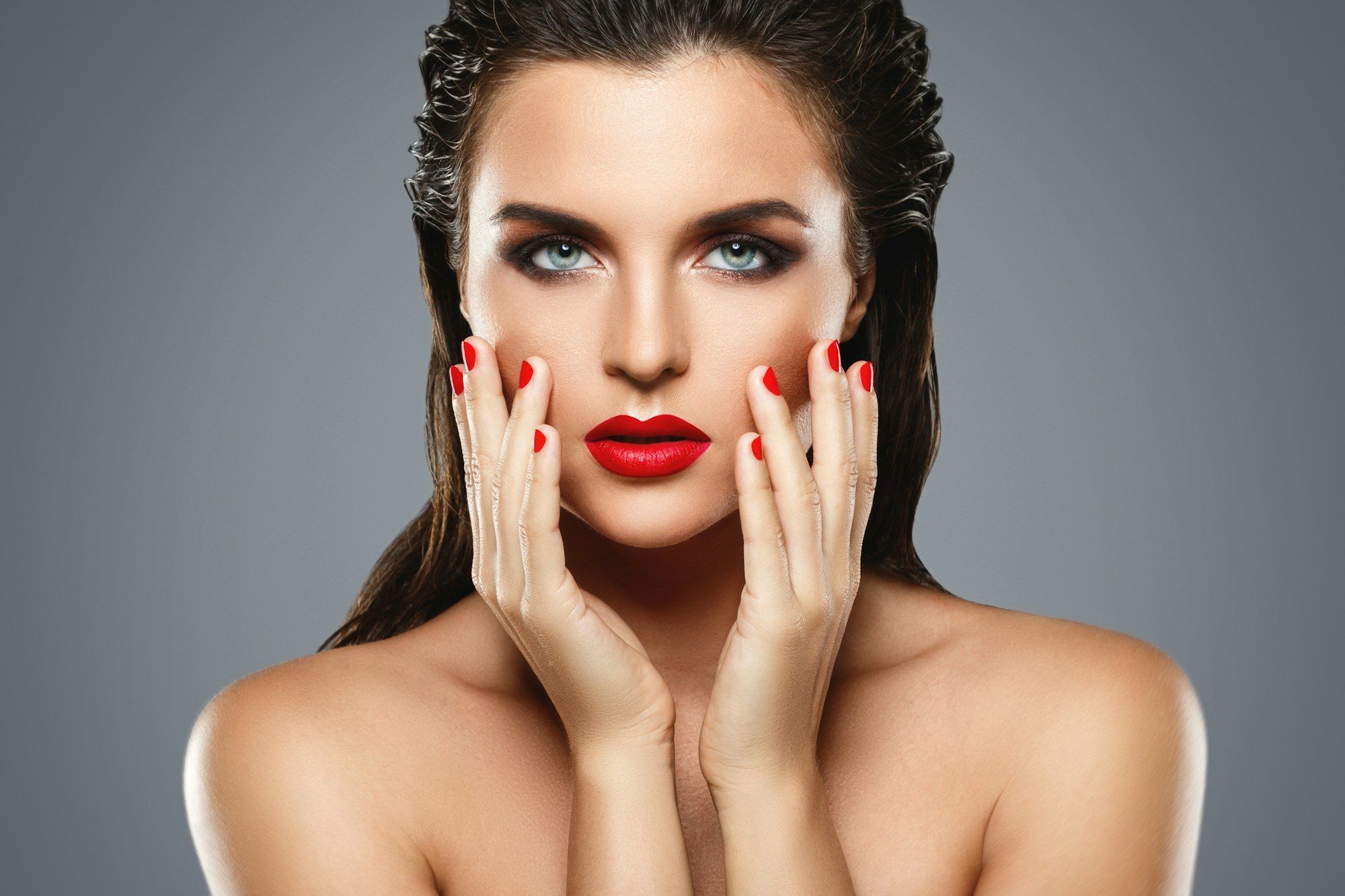 Gel Manicure and Pedicure